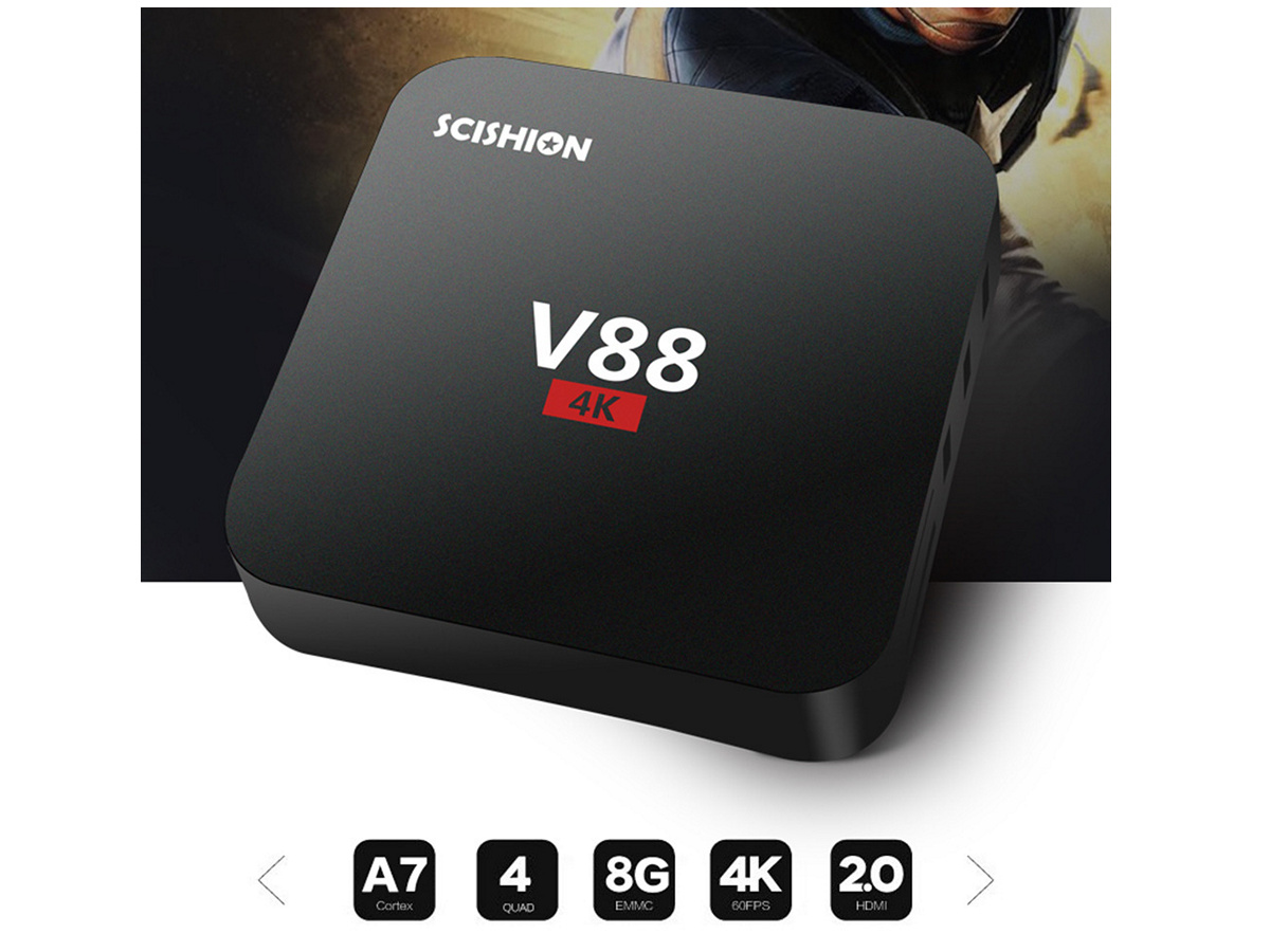 Zimtown Android 6.0 TV Box Rockchip RK3229 Quad Core – Image 3